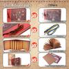 Our Adventure Book Scrapbook Album 11.9 X 7.6 Inch 80pages,3d Retro Embossed Letter Leather Cover Movie Up,Memory Book For Couples,Gifts For