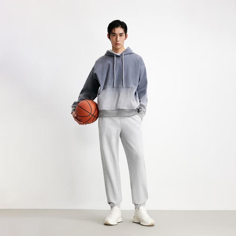 JACK&JONES Men's Drawstring Cuffed Cotton Joggers