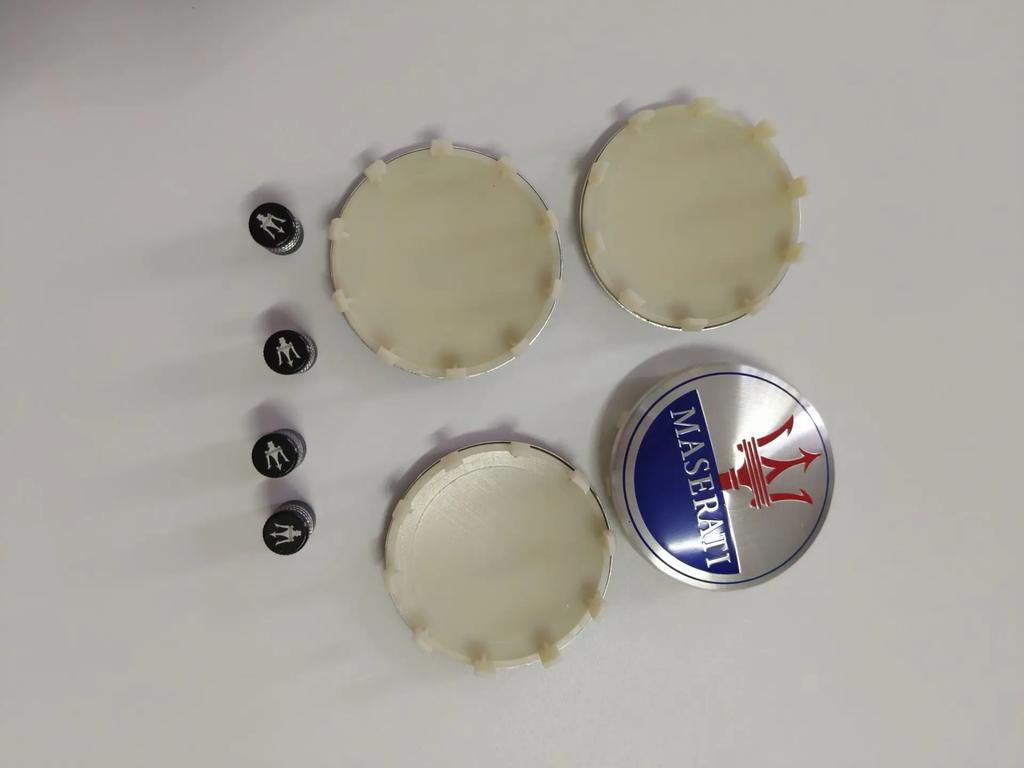 4pcs 8PCS 60MM Car Wheel Center Hup Caps Cover Emblem For Maserati Granturismo Quattroporte Levante Coupe GTS Q4 GT Accessories