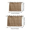 Heat-Resistant Oven Door Curtain Ruffle Trim Oven Cover Stove Cover Skirt  Cottage Kitchen