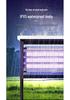 Zhigao Outdoor Waterproof Solar Mosquito Killer Lamp for Courtyard, Garden, and Farm - Attracts and Eliminates Mosquitoes.
