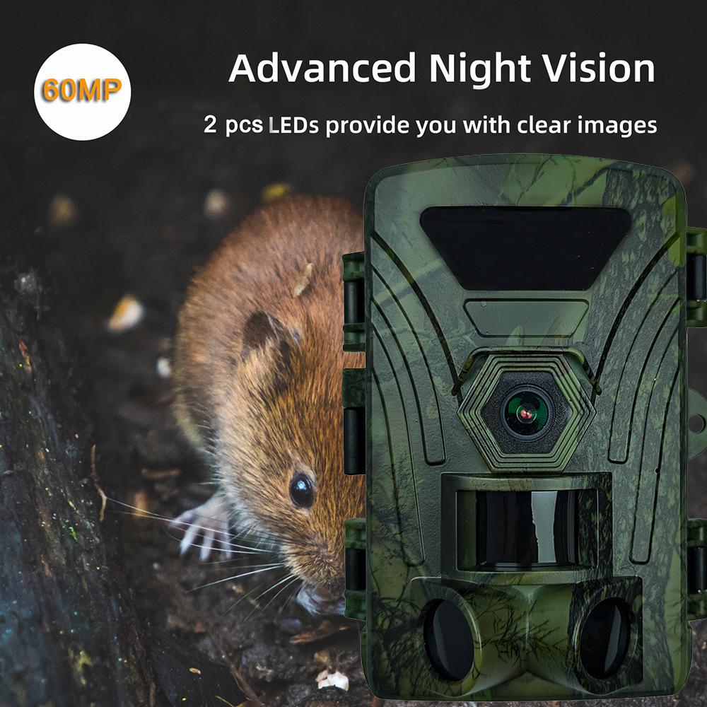 WiFi 8K HD Infrared Outdoor Hunting Camera with Screen
