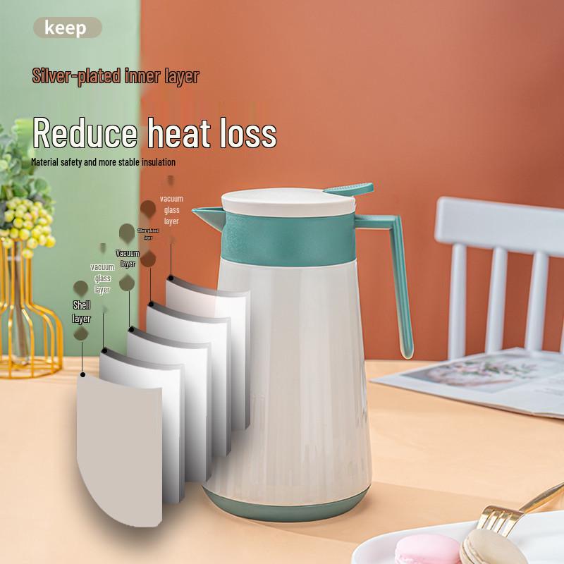 Portable Thermos Kettle Flask for Dorms - Compact Hot Water Bottle