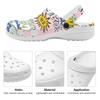 Cartoon Printed EVA Clogs Slippers Women Men Breathable Lightweight Slip On Casual Sandals Lightweight Soft Sole Summer Daily Wear