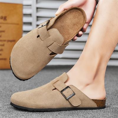 Letnie sandały męskie Skórzane sandały męskie Kapcie damskie Antypoślizgowe Outdoorowe Plażowe Buty codzienne Zapatos Hombre Trwałe Luksusowe buty