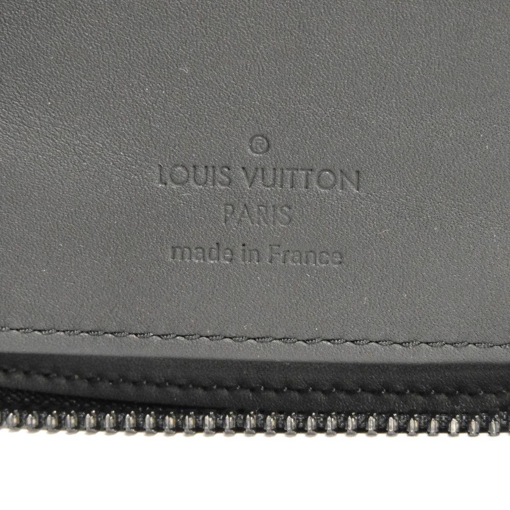 Used 12564 Zippy Wallet Vertical M82368 7940 Japan Exclusive Multicolor RFID Monogram Spotlight Noir Men's from Japan