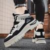 New Men's Classic Four Seasons Fashion High Top Thick Sole Skateboarding Shoes Comfortable Soft Sole Basketball  Sneakers