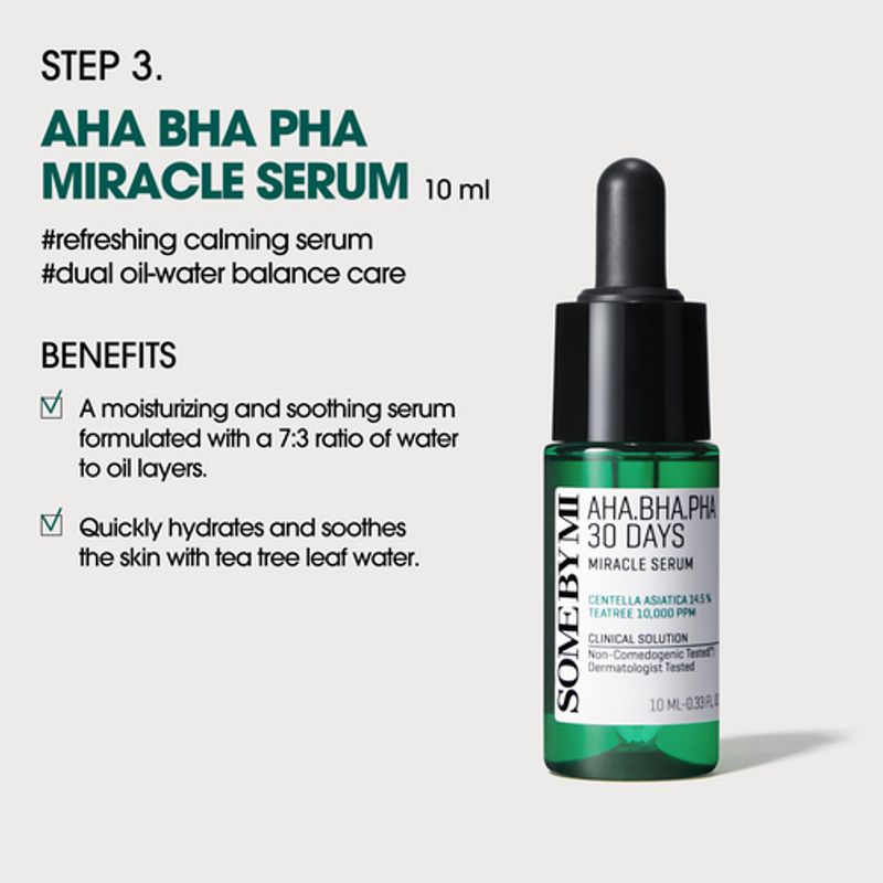 [SOME BY MI] *renewal* AHA.BHA.PHA 30 DAYS Miracle AC SOS Kit