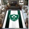 Ireland Rugby Crystal Velvet Carpet Soft Anti?Slip Floor Mat Comfortable Home Living Room Bedroom Decor Rug