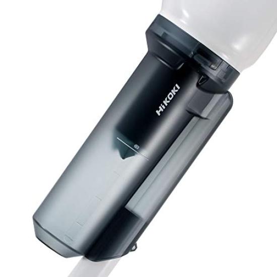 HiKOKI 18V Cordless Vacuum Cyclone Handy Stick Vacuum Maximum Suction Power of Lightweight and Charger Sold Cleaner, Single-Stage Type, Cleaner, 25W,