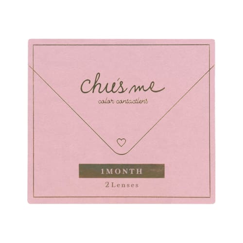 

Choose Me Monthly Color Contact Lenses, 2 lenses per box, PWR: -4.75 / COLOR: Chiffon Brown