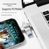 Universal 4-in-1 USB Adapter Card Reader for Apple, Android, Type-C Devices & TF Memory Cards