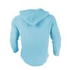Spring and Summer Men's Hooded T-shirt Solid Color Cotton Linen Men's Casual Long Sleeved Top