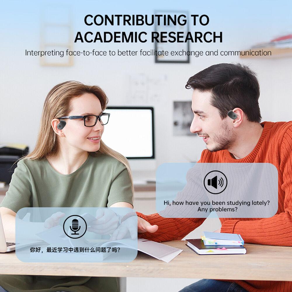 Translator Earbuds 150 Languages Real Time Online OffLine Translation Earphones