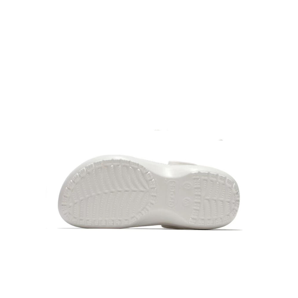 Crocs Classic Platform Clog Snow Melt Bean Paste MH Plan Casual Versatile Fashion Hole Shoes Women's Caramel Colour