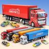 Plastic Transport Vehicle Toy Zinc Zinc Alloy Large Truck Toy Creative Kids Toys  Educational Toy