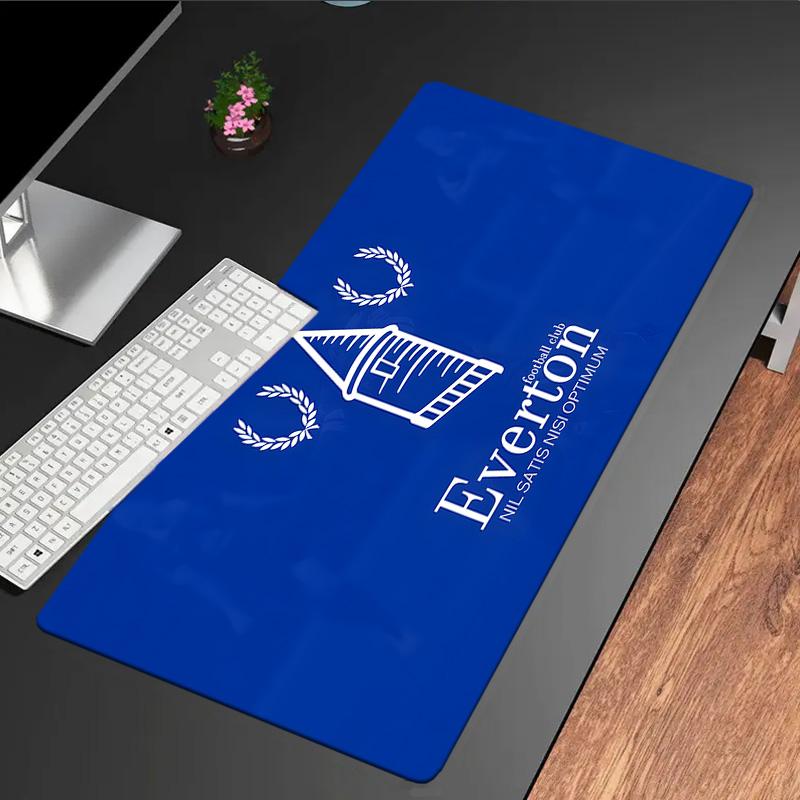 Fußballclub Everton Mauspads, Gummiunterseite, Mauspads für Gamer und Bürogebrauch, Gaming-Schreibtisch , Leicht zu reinigende Matte Weihnachtsgeschenke für Fans