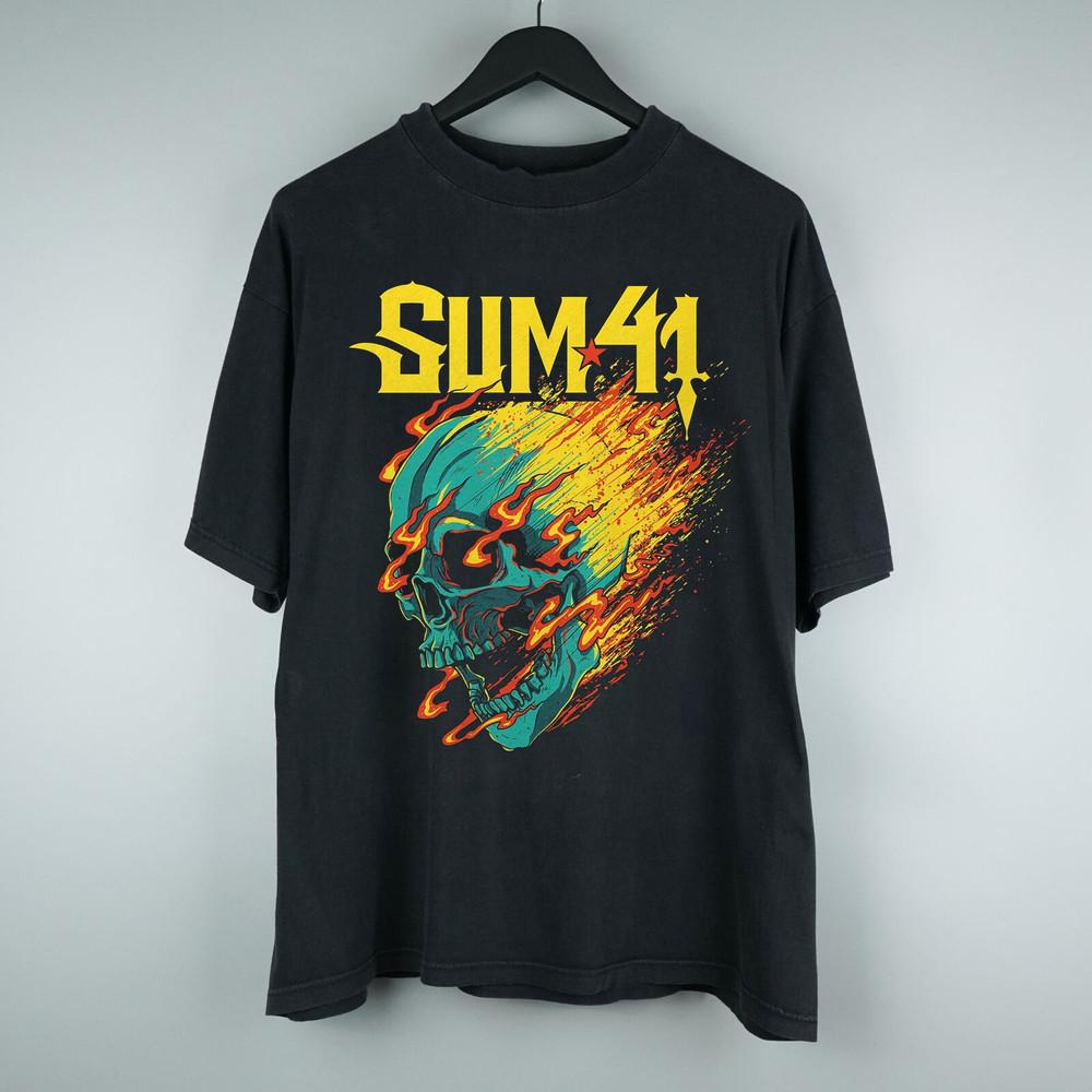Collection Sum 41 Band Gift For Fan All Size S to 5XL Unisex -T-shirt Unisex T-Shirt S