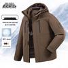 Snow Flying Herren Kapuzenleichte Daunenjacke