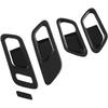 Car Door Handle Bowl, Compatible for Nissan Pathfinder 2024 2025 Accessories,Carbon Inner Door Handle Cover Frame Trim Protective Sticker Interior