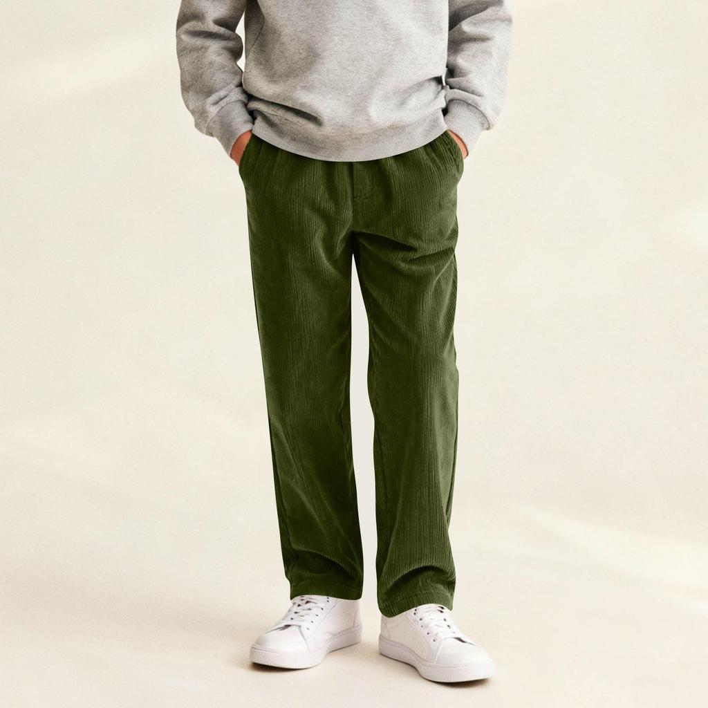 Children's Straight-leg Loose-fit Casual Trousers
