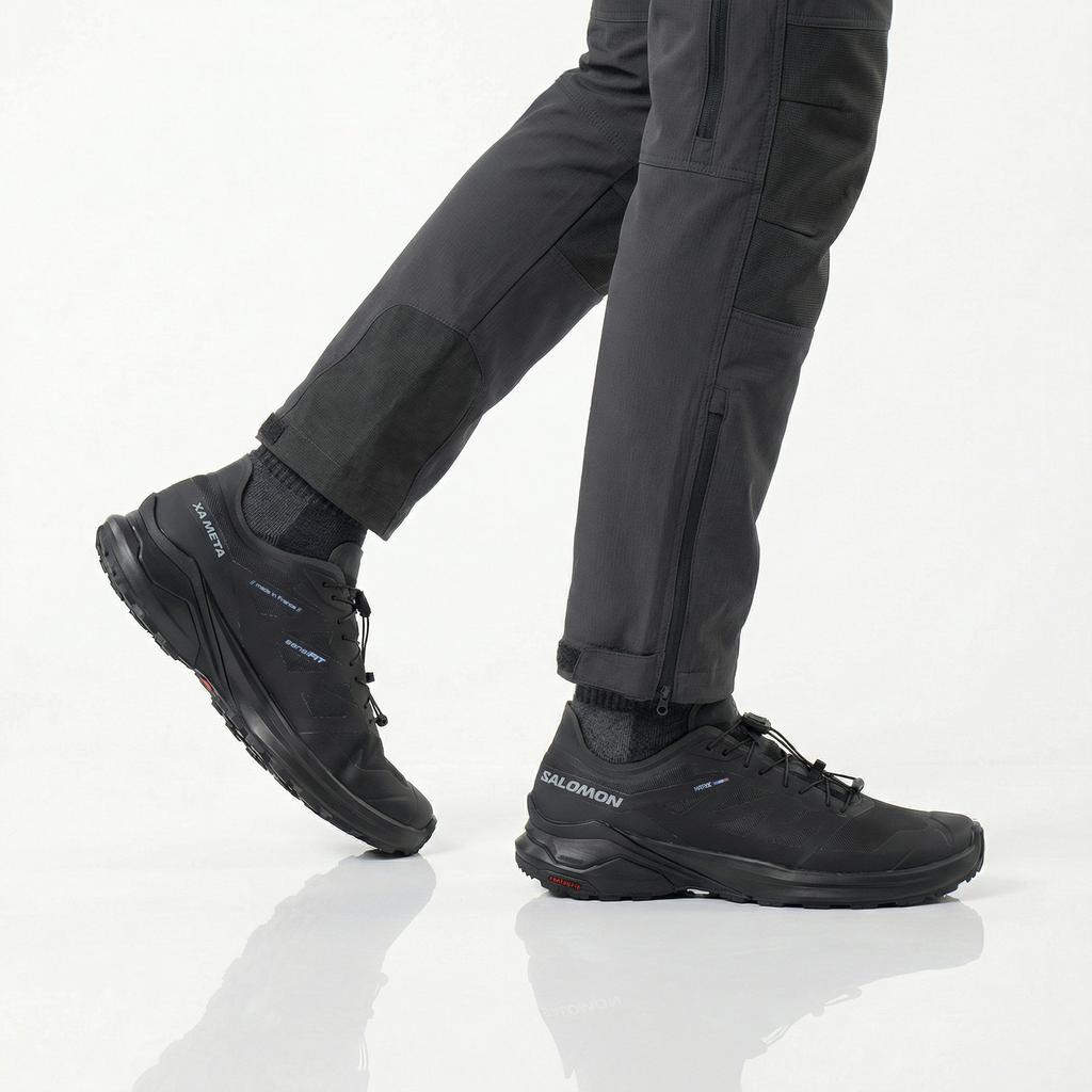 SALOMON XA META - MADE IN FRANCE - Men's Trail Running Shoes Running Shoes Black 477019 ORIGINAL