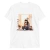 Hygge with My Cat and Warm Drink T-Shirt Mens Womens Tees Top