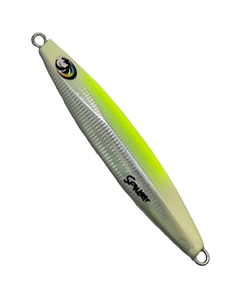 Nissin Uzaki Black Jaguar Jig Spinach 150g Lime Chart Glow