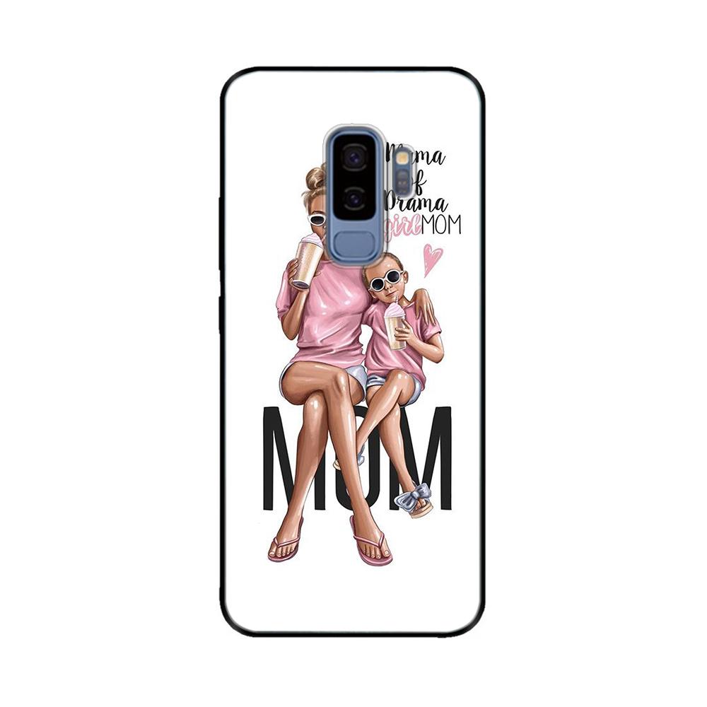 For Samsung Galaxy S9 Case Mobile Phone TPU Silicone Protective Cover for Samsung S9 Plus S9+ S 9 Back Cover Paintted Bumper