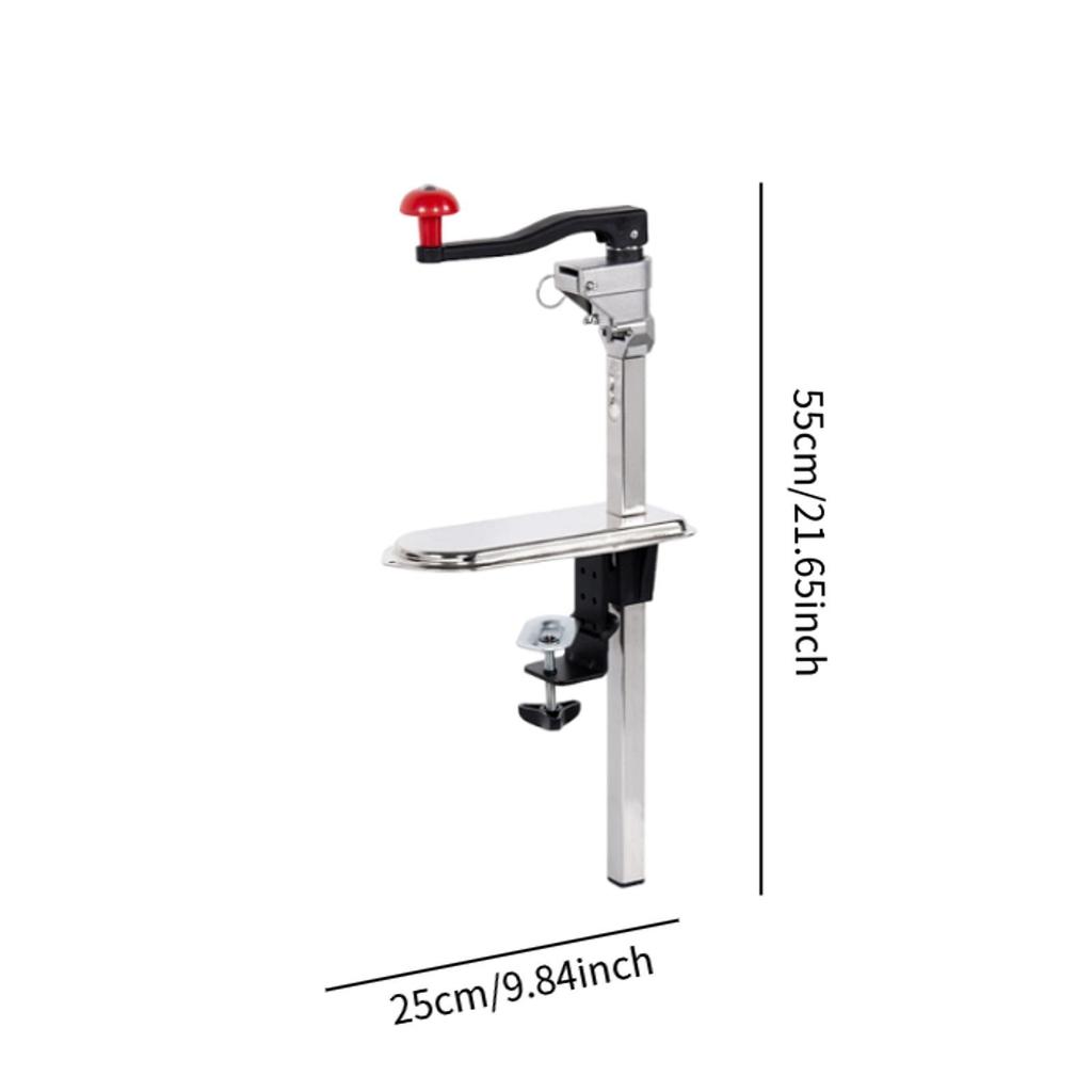 Commercial Can Opener Comfortable Handle Industrial Lid Remover for Bar