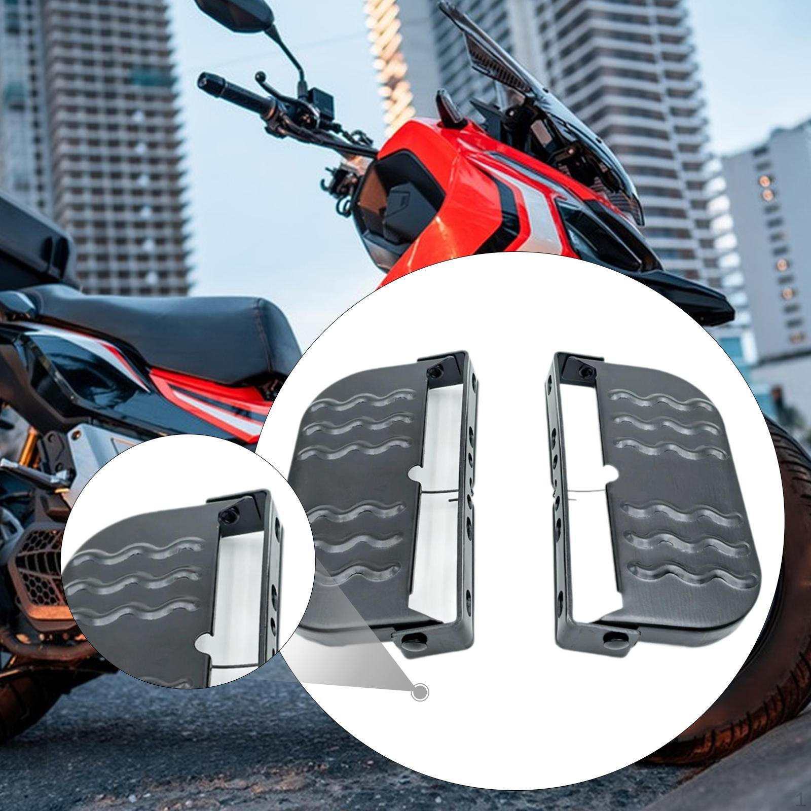 2 шт. Электрический велосипед Передние педали Подножки Универсальные Противоскользящие Водонепроницаемые Складные