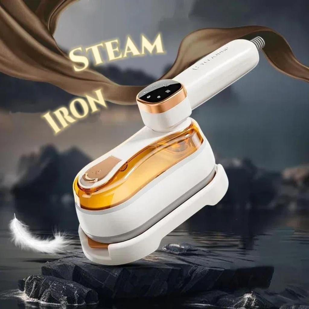 Portable Handheld Steam Iron for Household – 3-Speed Electric Iron with Steam Function
