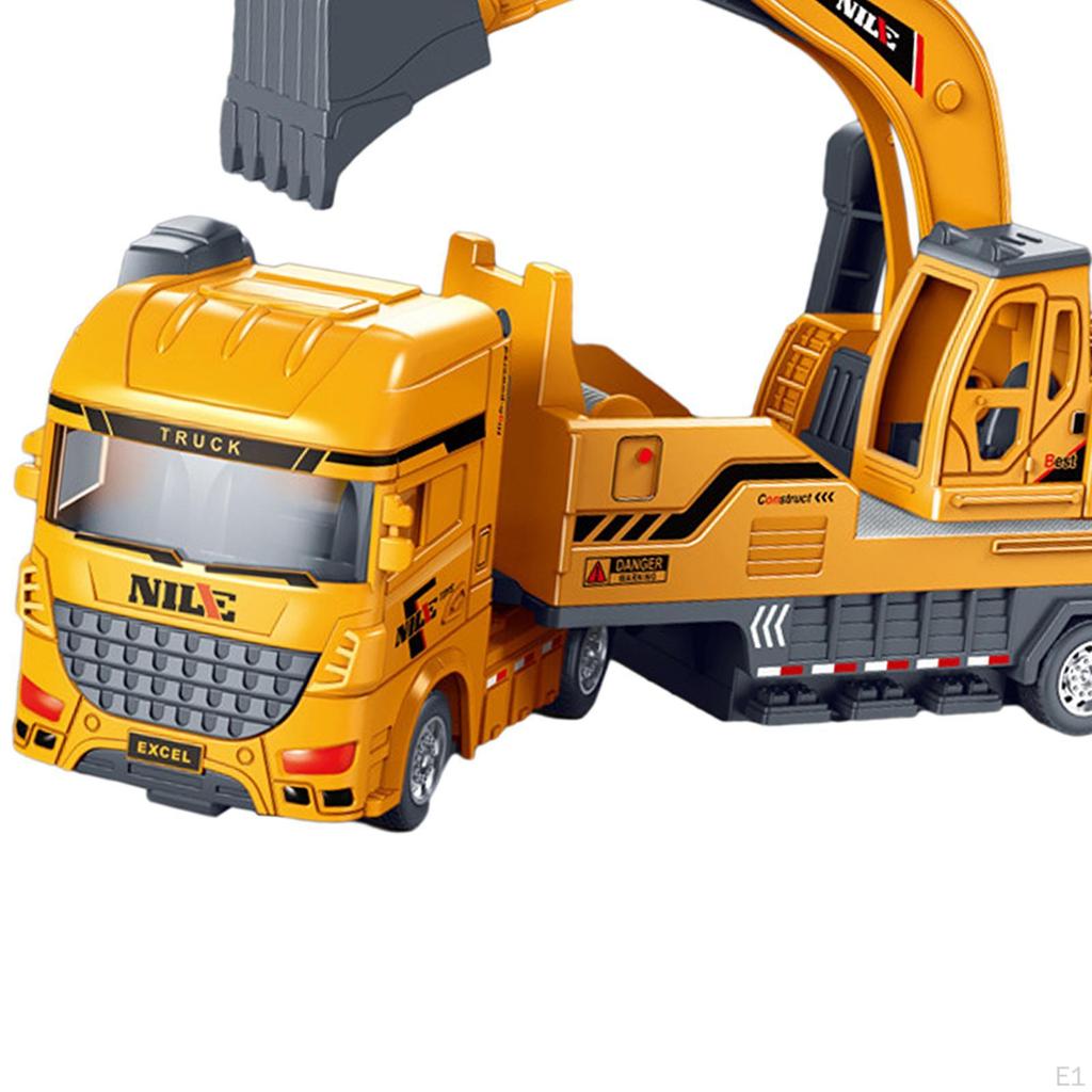 Construction Truck Model for Kids' Creative Play