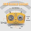 1/24 Alloy RC Dump Truck Car with Light Engineering Vehicle Excavator Remote Control Dumper Car Toys for Boys Christmas Gifts