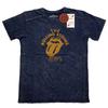 The Rolling Stones 'NYC 75' Navy Blue Snow Wash T Shirt - NEW Unisex T-Shirt