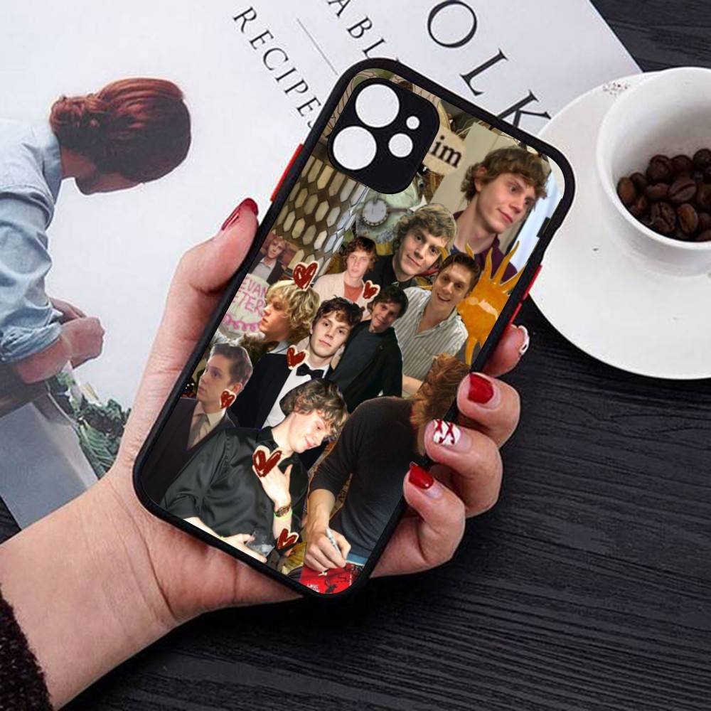 

American Actor Evan Peters Phone Case For IPhone 16e 16 15 14 13 12 11 Pro Max X XS Max Plus Matte Clear iphone 13