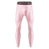 Collant da uomo trasparenti elasticizzati Pantaloni del pigiama Vita elasticizzata Gamba aderente Leggings