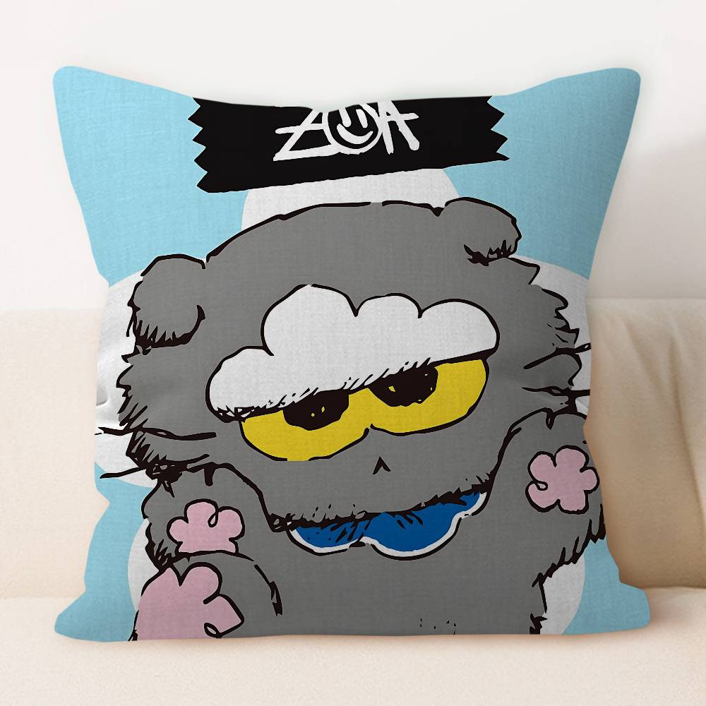 ZO&FRIENDS Stitch Lucky Dragon Pillow Cover Sofa Cushion Cover Home Room Decoration Children Gift