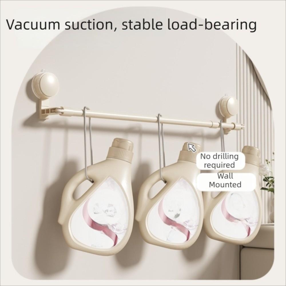 Nail Free Installation Bathroom Towel Rack Wall Mounted Bath Towel Storage Rack  Home