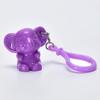 Elephant Shaped Silicone Lip Brush Keychain Pendant Fashion Makeup Brush Cute Lip Mud Halo Dye Brush Concealer Brush