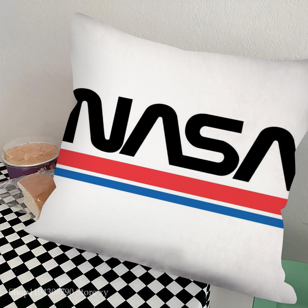 1pc NASA Pillow Case Square Bedroom Sofa Leisure Comfort Cushion Car Living Room Home Decoration