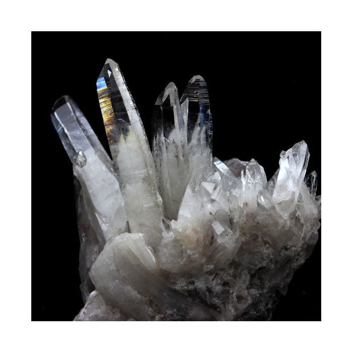 Pierres et Minéraux. Quartz Muzo à fantôme. 179.0 ct. Vizille, Isère, France..