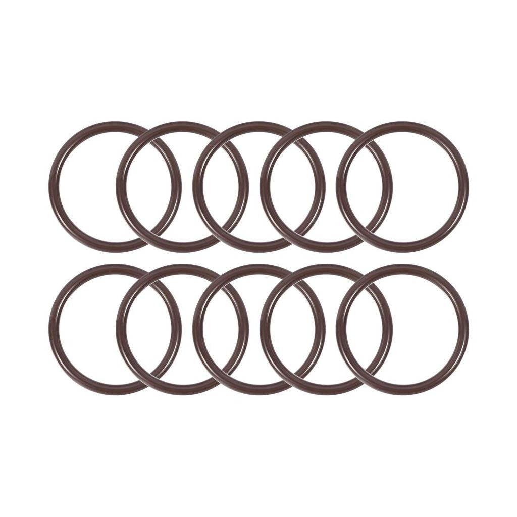 uxcell Rubber O-ring FKM Seal Gasket Outer Diameter 30mm Inner