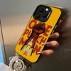 O-P-M-One-Punch -Man For iPhone 17 16 15 14 13 12 11 Pro Max XS  17 Air Silicone Colored Silver Bumper Cover