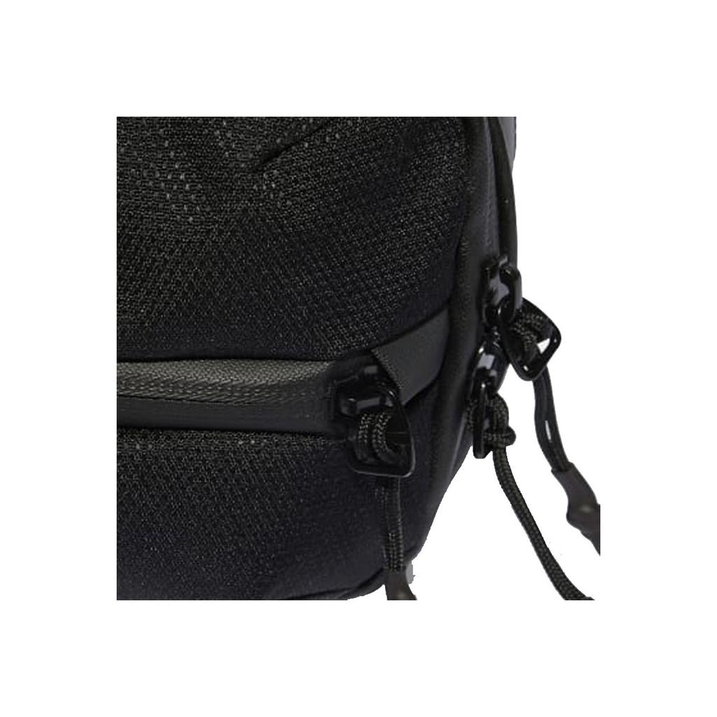 New Adidas Polyester Fanny Pack, Shoulder Bag, Crossbody Bag Regular Unisex Black & Gray & Reflective Silver IB2675