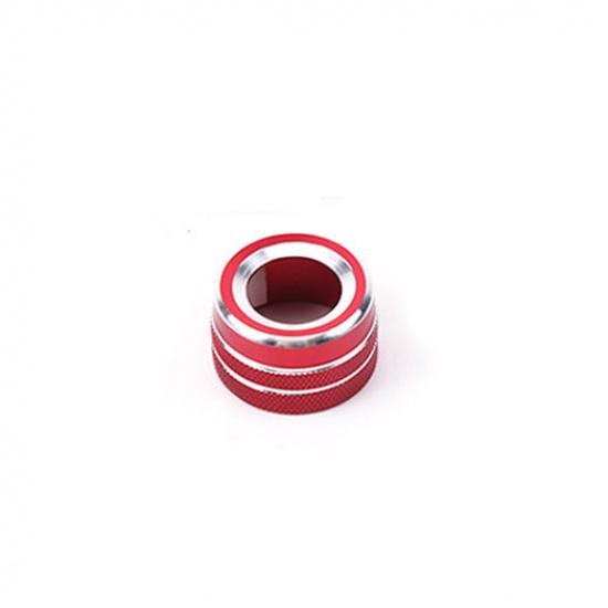 Red Aluminum Rearview Mirror Adjust Knob Cover For Corolla Cross