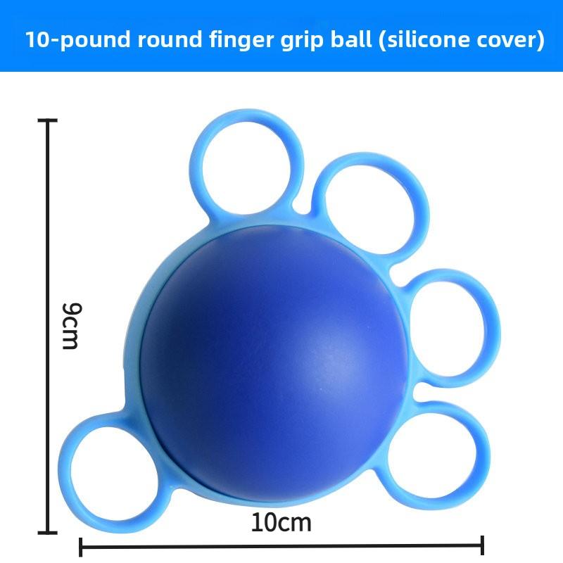 Finger Grip Strength Ball Recovery Hand Therapy Exercise Equipment For Elderly Wrist Finger Muscle Strengthener Splitter Ring