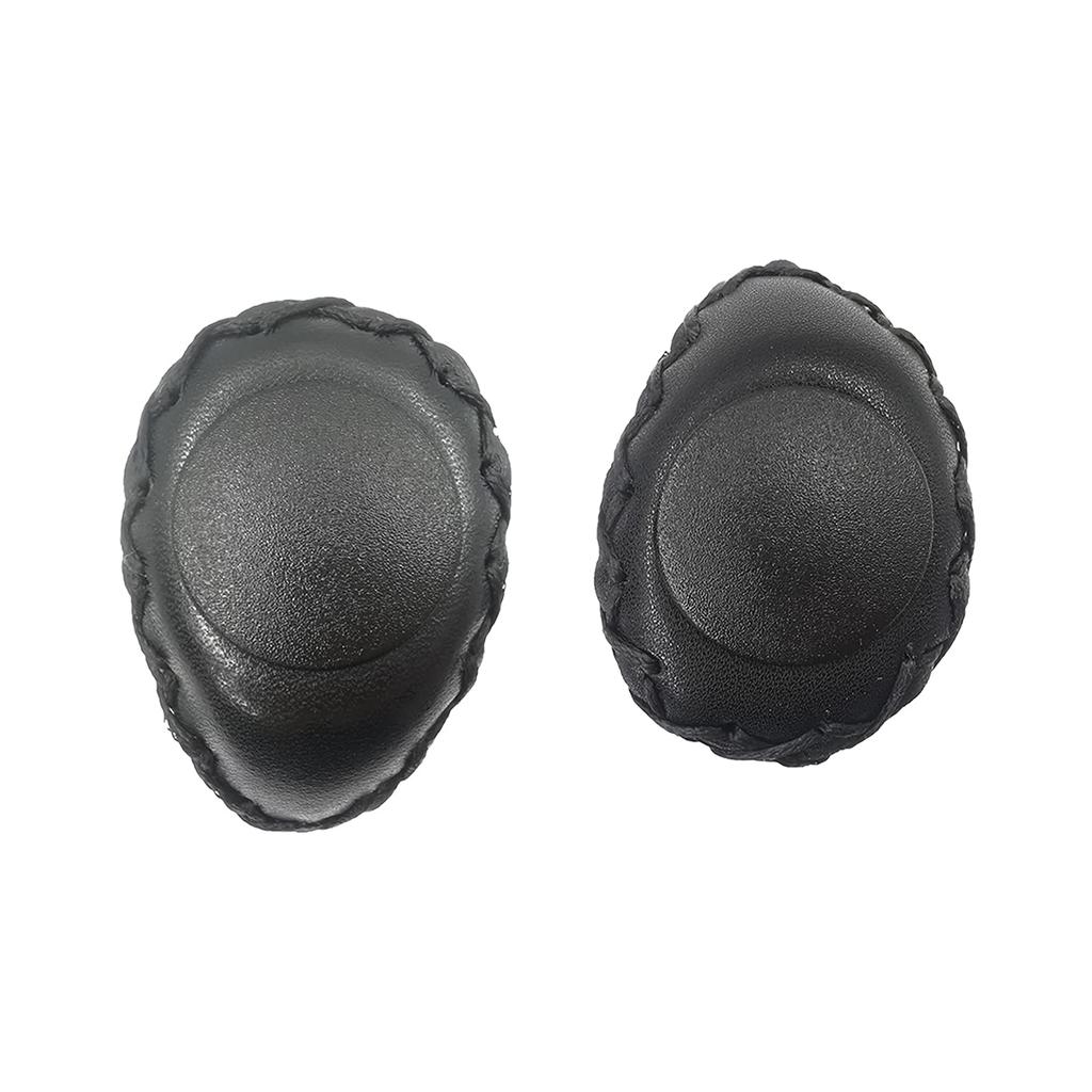 UPANBIKE Bicycle Ergonomic PU Handlebar Soft Bike Grips for Mountain Bikes and Road Bikes Grips, Push-On 22.2mm Non-Slip (Black/Short)