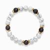Festliche Geschenke Howlith Lavastein Perlenarmband Mit Abstandshaltern Minimalistischer Modeschmuck Für Männer Und Frauen Tägliches Tragen Einfaches Vielseitiges Accessoire