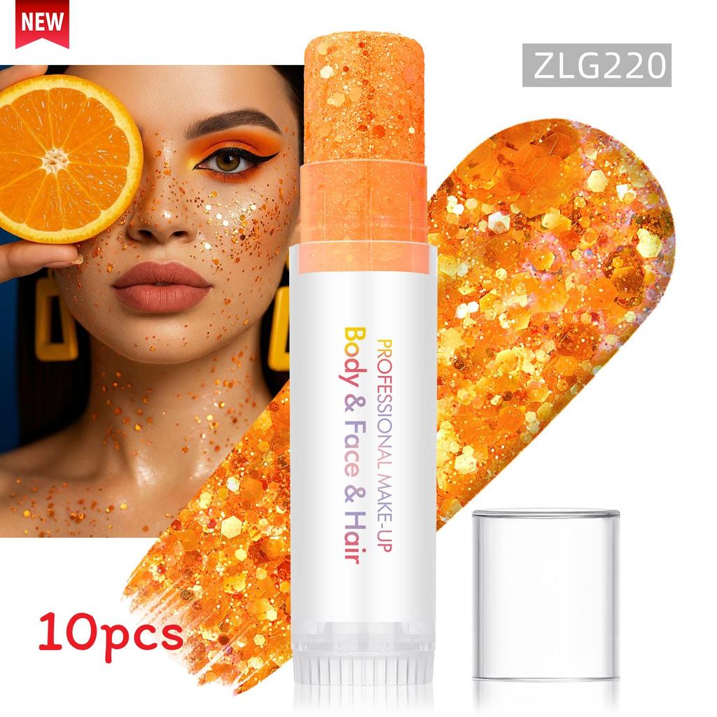 Body Glow Stick Face Sparkle Gel For Festival Makeup And Carnival Fun